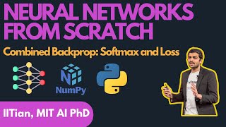 Lecture 19  Combined backpropagation on softmax activation and cross entropy loss [upl. by Clausen]