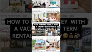 HOW TO MAKE AN EXTRA 1000 WITH A VACANT PROPERTY😳💰 airbnb rentalproperty entrepreneur yt [upl. by Eagle940]