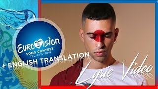 Mahmood  Soldi  LYRIC VIDEO w English Translation  Eurovision 2019 Italy [upl. by Azyl355]