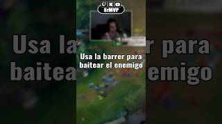 👉🏼 TIP BÁSICO BAITEO de SUMMONERS LEAGUE OF LEGENDS lolespaña leaguetips leagueoflegendsespañol [upl. by Enirod]