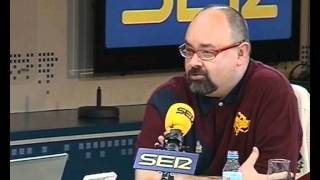 Carlos Ruiz Zafón en Hoy por Hoy Parte 2 [upl. by Mixam480]