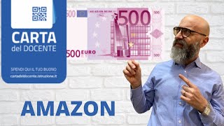 ACQUISTARE SU AMAZON CON LA CARTA DEL DOCENTE [upl. by Nesnaj854]