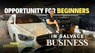 Huge opportunity for beginners  Salvage business  Buy Now  American and GCC cars [upl. by Aimo936]