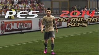 How to Create AC Milan Kit in PES 201314 Season [upl. by Navi]