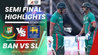 BANGLADESH VS SRI LANKA 2nd SEMIFINAL HONGKONG SUPER SIXER HIGHLIGHTS [upl. by Yenittirb694]