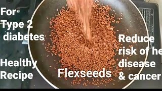 Flexseeds karam Podi Recipe  The Best way to Eat Flexseeds for weight loss Flexseeds Powder [upl. by Alamak]