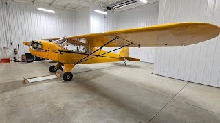 1946 Piper J3 Cub First Flight [upl. by Nipha]