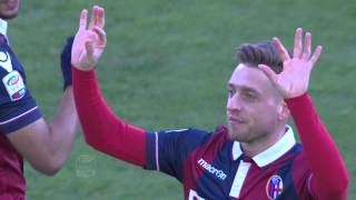 Il gol di Giaccherini  Bologna  Lazio  22  Giornata 20  Serie A TIM 201516 [upl. by Artsa995]