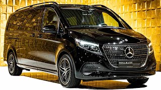 MercedesBenz V 300 D 4Matic Exclusive Line Extra long  FACELIFT Walkaround  4k Video [upl. by Tiloine]