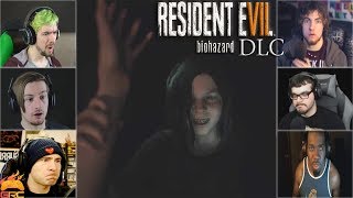 Gamers Reactions to Eveline Appearing Behind Zoe Daughters DLC  Resident Evil 7 Biohazard DLC [upl. by Kcirdnekal388]