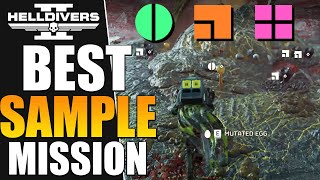 Best way to Farm Samples  Helldivers 2 Tips amp Tricks [upl. by Tiphanie]