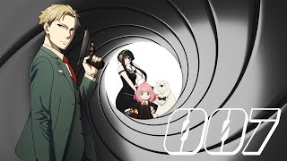 AMV  Spy X Family David Arnold  The Names Bond James Bond [upl. by Hamford448]