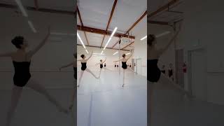 Inside Ballet Class Osipova Ballet Academy  Vaganova training in California dance ballet [upl. by Cassey]