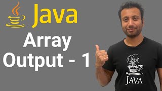 Java Bangla Tutorials 79  Array  find output program part1 [upl. by Herm]