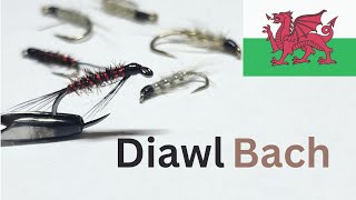 Tying a Diawl Bach or Little Devil This Welsh fly catches Troutflytying flyfishing fishing [upl. by Sisely]