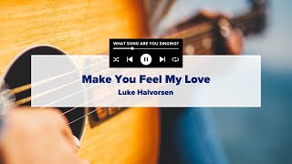 Make You Feel My Love  Luke Halvorsen [upl. by Thanos]