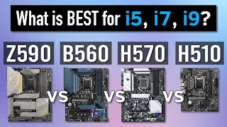 How to Choose a Motherboard for Intel 11th Gen i5 i7 i9 Z590 vs B560 vs H570 vs H510 [upl. by Dyraj61]