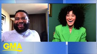 Blackish stars Anthony Anderson Tracee Ellis Ross talk shows final season l GMA [upl. by Myk74]