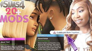 20 Realistic Overrides amp Romantic Mods amp CC For Better Gameplay  All LINKS  The Sims 4 [upl. by Ahselet]