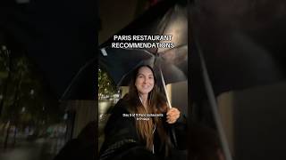 paris restaurant paris paristravel parisrestaurants italianfood italianrestaurant parisfood [upl. by Faythe]