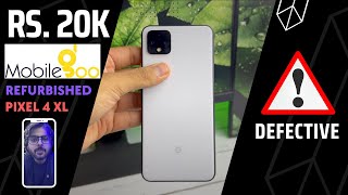 Google Pixel 4 XL in 2022  Mobilegoo  Unboxing amp Replacement Process [upl. by Gelman295]