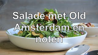 Salade met Old Amsterdam en noten [upl. by Babs985]