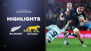 HIGHLIGHTS  All Blacks v Argentina  Auckland 2024 [upl. by Kolnos]