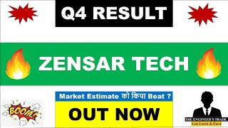 Zensar Technologies Q4 Results 2024  Zensar Tech Results Today  Zensar technologies Results [upl. by Losse389]