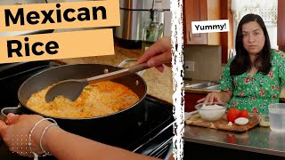 The Best Mexican Rice For Beginners  Fast N Easy [upl. by Higginbotham]