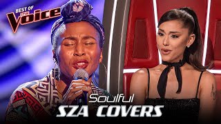 Breathtaking SZA Covers that left Coach Ariana OBSESSED on The Voice [upl. by Euqirne]