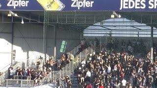 DerbyAusschreitungen im Waldstadion [upl. by Lozar]