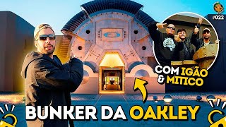 O PRIMEIRO CANAL DO MUNDO A MOSTRAR A SEDE SECRETA DA OAKLEY  Podpah Visita 22 [upl. by Ateval]