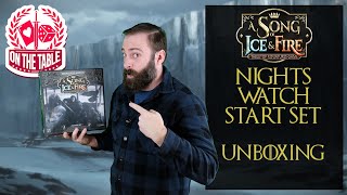 Nights Watch Starter Set Unboxing for A Song of Ice and Fire Miniatures Game [upl. by Oilcareh]