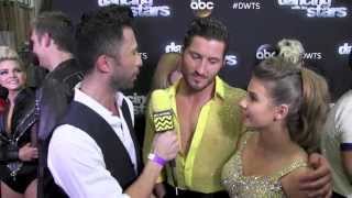 Bindi Irwin amp Val Chmerkovskiy  Dancing With The Stars Season 21 Week 5 I AfterBuzz TV Interview [upl. by Elonore]