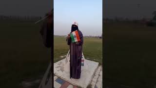 wagah border pahunch gai sana ansari shortvideo viralvideo paidalhajj macca [upl. by Natka964]