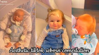 Aesthetic reborn tiktok compilation ⚠️FAKE BABY⚠️ not my tiktok⚠️ [upl. by Ailbert471]