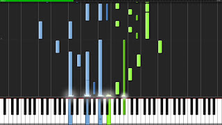 Intro and Victors Piano Solo  Corpse Bride Piano Tutorial Synthesia  Marco Tornatore [upl. by Sucramad]