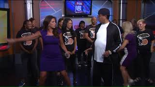 DJ Casper teaches Fox 8 Morning Show team the Cha Cha Slide [upl. by Nipahc]