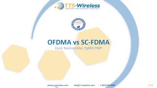 LTE OFDMA vs SC FDMA [upl. by Brelje]