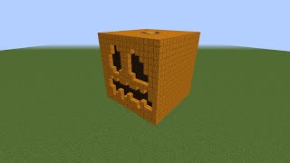 TUTO Minecraft citrouille géante [upl. by Edme]