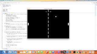 Creating the Classical Pong Game in Python with a Tkinter UI [upl. by Clarette407]