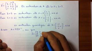 43 Exemplo de Sistema de Equações Diferenciais Homogêneo  Matriz não diagonalizável  Parte II [upl. by Llertnek]