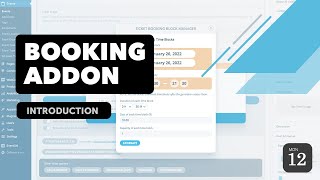 Intro to Booking Addon [upl. by Jankey]