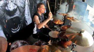 Statement  Feeling Scared Live Copenhell 2023 DRUMS ONLY [upl. by Eedrahs727]