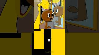 Sprunki animation Сhum Busket Simon and Brud 😨  2DStyle  Xpotato Bouncing Square [upl. by Barth]