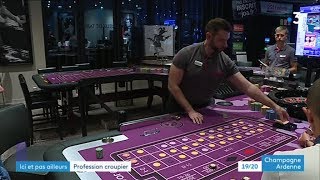 Découvrez la profession de croupier [upl. by Lyall]