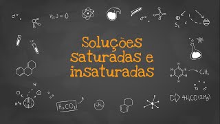 1 Soluções insaturadas [upl. by Haidebej]