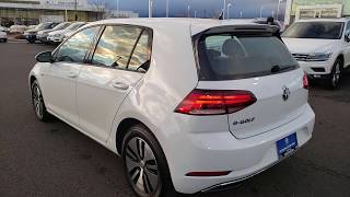 2019 VW eGolf  Interior Walkaround [upl. by Kain638]