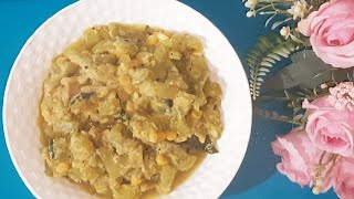 snake gourd recipe  padwal bhaji  pudalangai kootu  chichinda sabzi [upl. by Artek772]