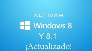 ACTIVAR WINDOWS 8 y 81 PARA SIEMPRE ABRIL 2017 [upl. by Asenaj]